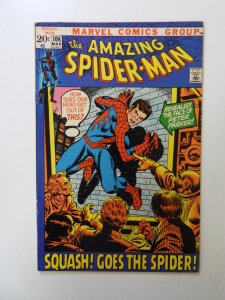 The Amazing Spider-Man #106 (1972) VG+ condition top staple detached from cover