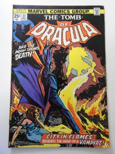 Tomb of Dracula #27 (1974) VG Condition MVS intact!