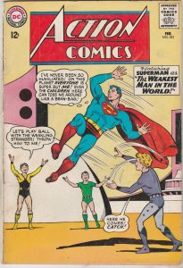 Action Comics #321 1965 Weakest Man! Supergirl/Super-Horse Mid-High-Grade FN/VF!