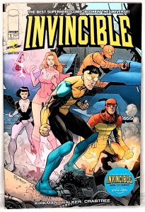 INVINCIBLE #1 Amazon Prime Video Edition Ryan Ottley Cover Image Comics