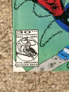 Spectacular Spider-Man #187 8.5 VF+ The Vulture's Next Victim: Aunt May! 1992 