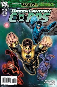 GREEN LANTERN CORPS (2006 DC) #59 (WAR OF GL)