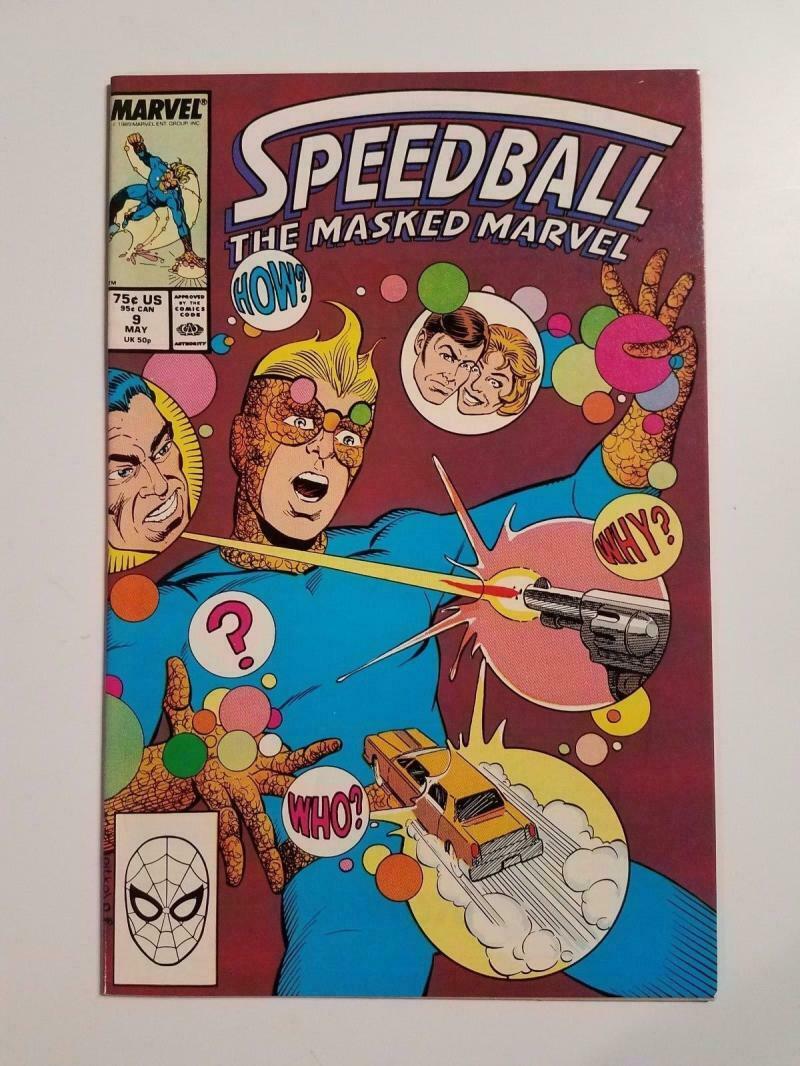 speedball the masked marvel