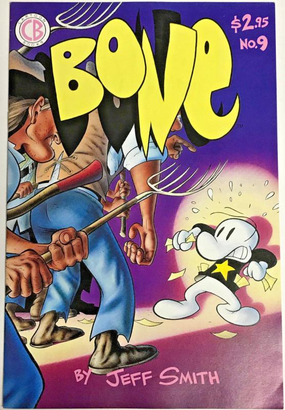 BONE#9 VF 1993 JEFF SMITH CARTOON BOOKS COMICS