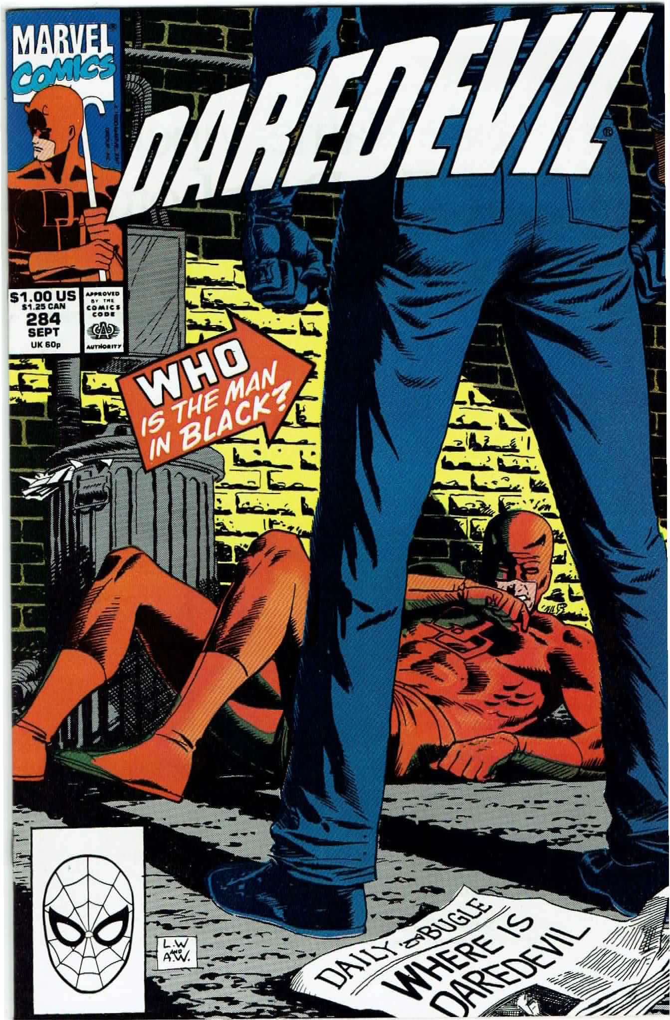 Daredevil 284 NM Comic Books Copper Age, Marvel /