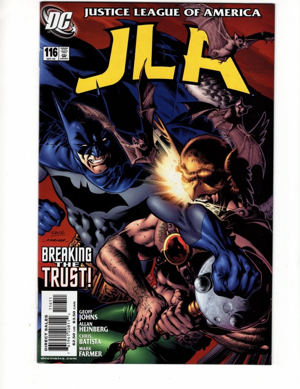 JLA #116 >>> $4.99 UNLIMITED SHIPPING !!!