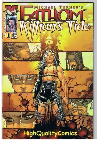 FATHOM : KILLIAN'S TIDE #1, NM+, Michael Turner, 2001