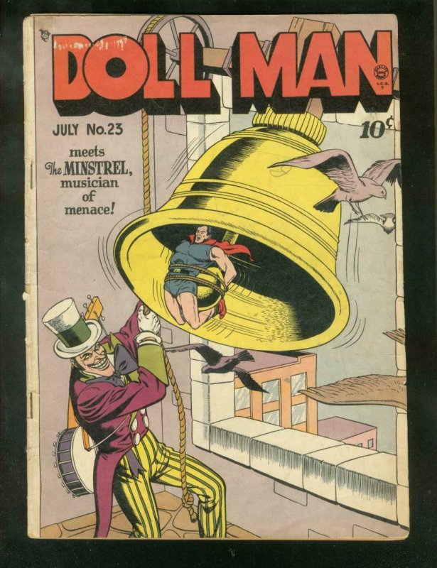 Doll Man #23 1949- Torchy - Bill Ward- Golden Age VG 