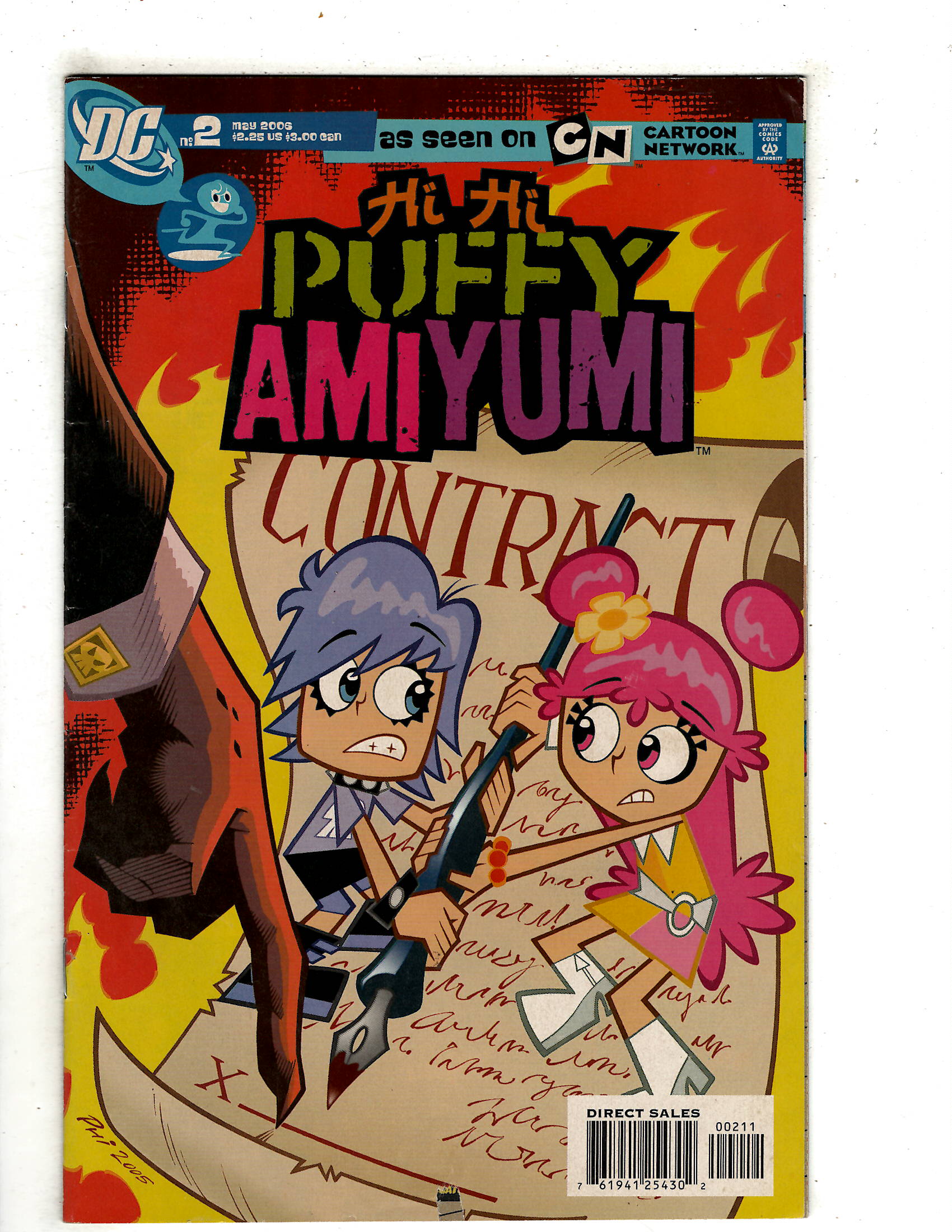 Hi Hi Puffy Amiyumi (2006) comic books