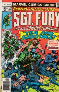 SGT. FURY Nr.142  SEP.1977 Tea & Sabatage   VF Clean