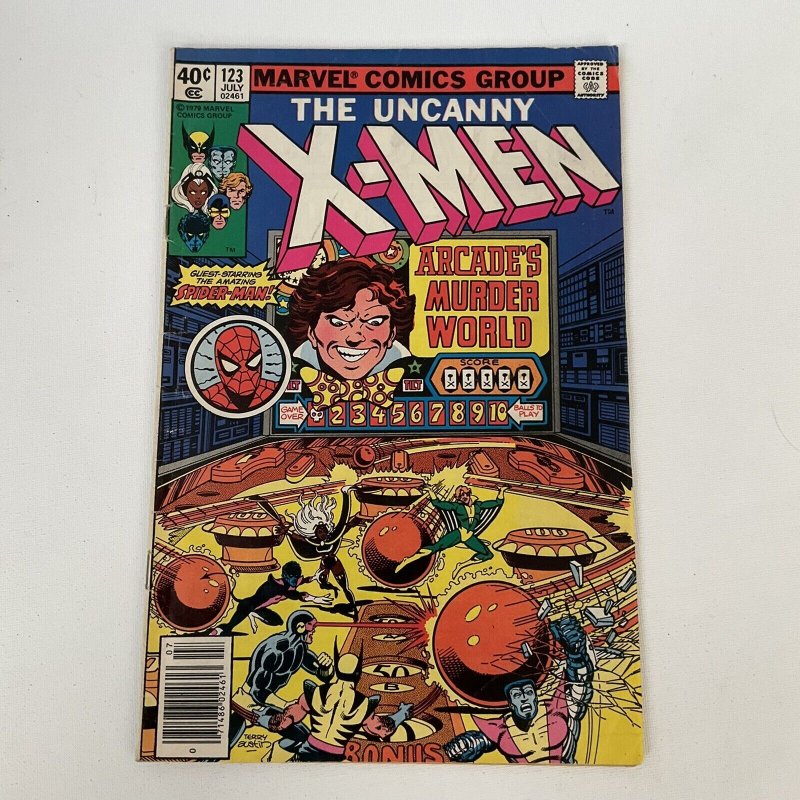 Uncanny X-Men 123 Fine+ Fn+ 6.5 1979 Marvel