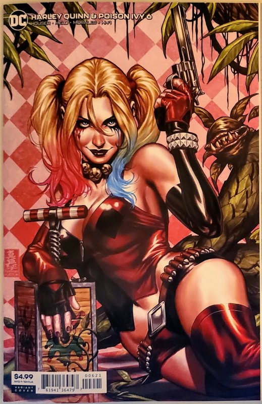 HARLEY QUINN AND POISON IVY #6 Connecting variant set by Mark Brooks. Hot & Sexy