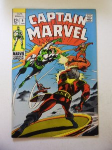 Captain Marvel #9 (1969) FN+ Condition