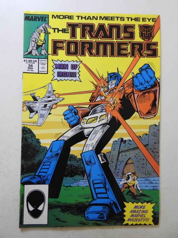 The Transformers #34 (1987) VF/NM Condition!