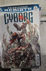 Cyborg #3 Variant Cover (2016)