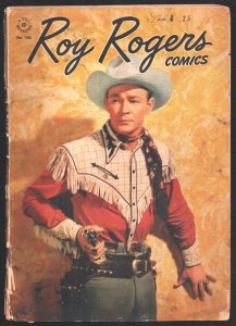 Roy Rogers-Four Color Comics- #160-1947-Dell-Roy Rogers photo cover