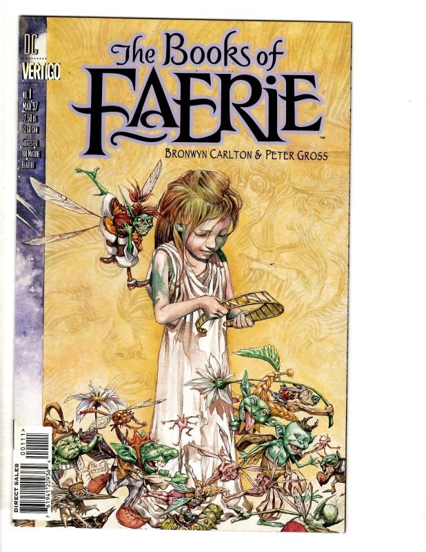 Lot Of 5 DC Comic Books Face # 1 + Books Faerie # 1 2 3 + Empire # 1 CR22