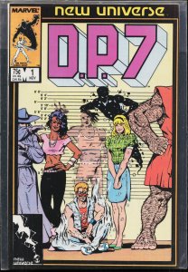 D.P.7 #1 Direct Edition (1986) D.P. 7 [Key Issue]