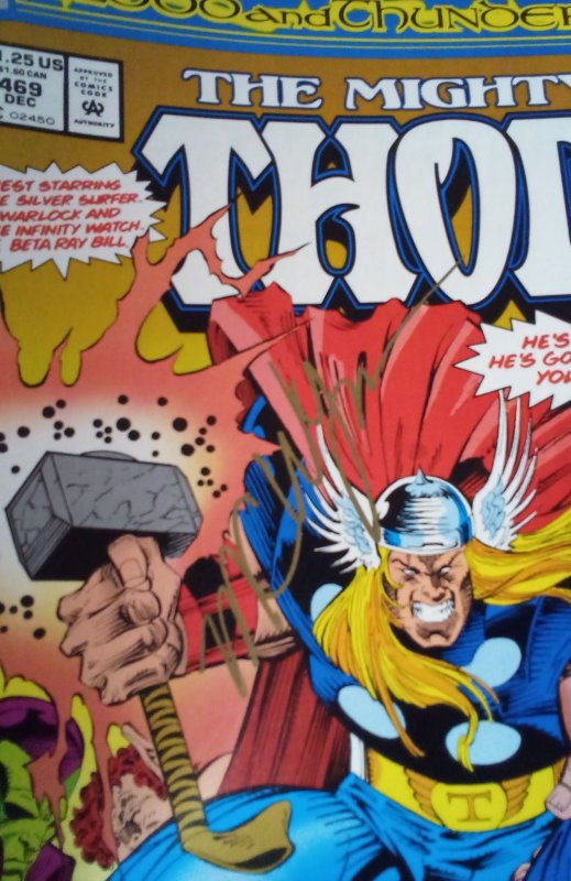 The Mighty Thor #469 Newsstand Edition (1993)