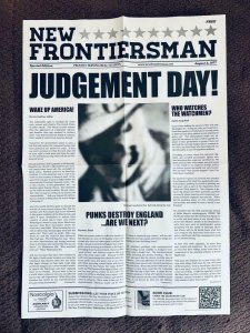 NEW FRONTIERSMAN - JUDGEMENT DAY, Watchmen promo,  14x20, 2012