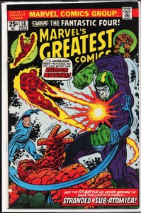 Marvel's Greatest Comics #58 (1975) Fantastic Four