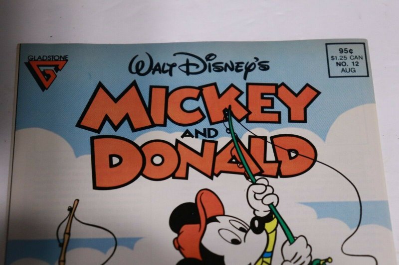 Walt Disney's Mickey and Donald Comic Book #12 Gladstone 1989