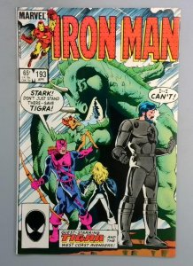 IRON MAN #193 Marvel 1985 LN1