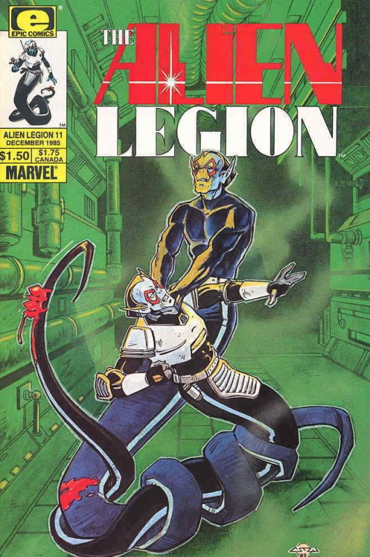 Alien Legion (Vol. 1) #11 VG; Epic | low grade comic - save on shipping - detail