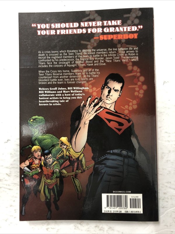 Teen Titans: Life And Death By Geoff Johns (2006) TPB DC Comics