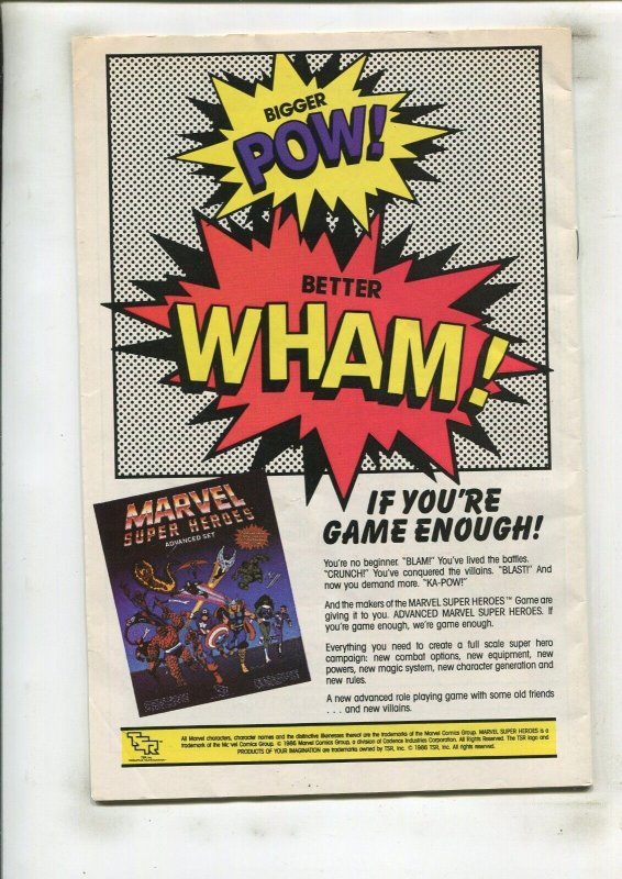 SENSATIONAL SPIDER-MAN #198 (9.0) IRON FIST!! 1987