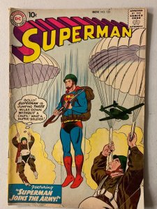 Superman #133 DC 1st Series (4.0 VG) Superman Joins the Army! (1959)