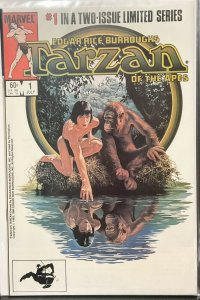 Tarzan of the Apes #1 & 2 Limited Series  (1984 Marvel) 