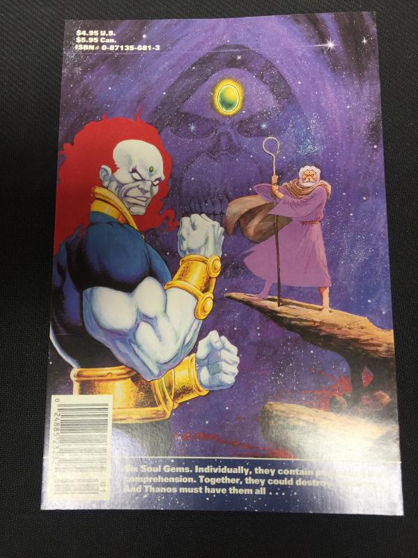 The Thanos Quest book 1 first print