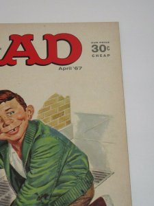 Mad Magazine #110 Norman Mingo Cover April 1967 EC Publications VG/FN