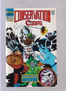 Conservation Corps #3 - Signed by writer - Paul Castiglia (FN) 1993