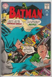 Batman #199 (Feb-68) VF/NM High-Grade Batman, Robin the Boy Wonder