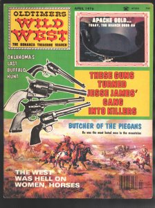 Oldtimers Wild West #1 1976-First issue-The Last Buffalo Hunt-Guns of The Bad...