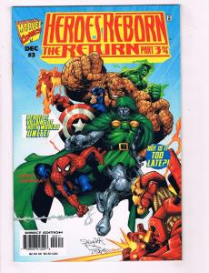 Heroes Reborn The Return Complete Marvel Comics Limited Series # 1 2 3 4 J53