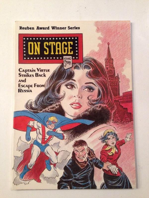 On Stage Tpb Captain Virtue Strikes Back Escape From Russia Leonard Starr