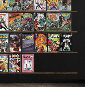 Huge Lot 140+ Comics with Badger, Legion Of Super Heroes, Nexus & More!