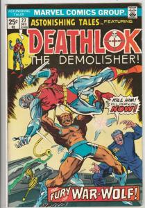 Astonishing Tales #27 (Dec-74) VF/NM High-Grade Deathlok the Demolisher