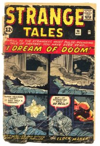 Strange Tales #96 1962-Marvel-bizarre horror-Kirby-Lee-Ditko-Heck-FR/G 