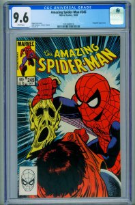 AMAZING SPIDER-MAN #245 CGC 9.6 comic book-1983-MARVEL 4318360019