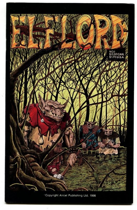 Elflord #1 1986 Aircel-Low print run-Independent comic book