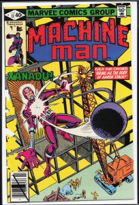 Machine Man #13 Direct Edition (1980) Machine Man