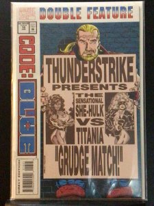 Marvel Double Feature... Thunderstrike/Code: Blue #16 (1995)