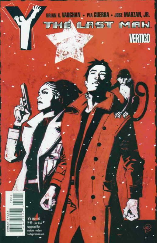 Y: The Last Man #55 VF; DC/Vertigo | save on shipping - details inside