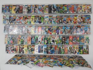 Huge Lot of 180+ Comics W/ Flash, Green Arrow, Hawkman Avg. FN- Condition!