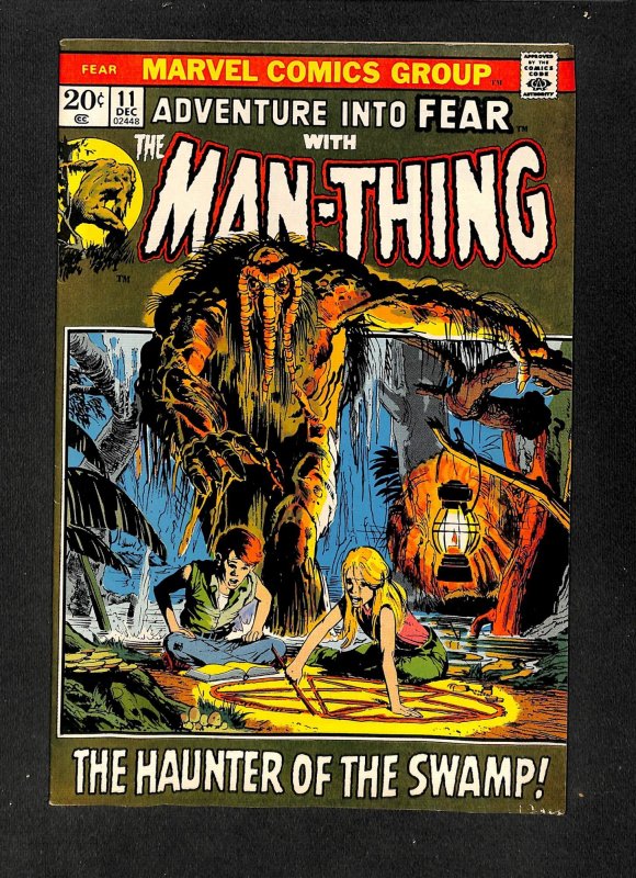 Fear #11 Man-Thing! 1st Appearance Jennifer Kale! Neal Adams Cover!