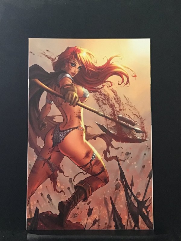 Red Sonja #19 Dawn McTeigue Color Virgin Variant Cvr limited to 500